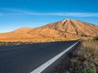 Mountain Road in a Spanish National Park