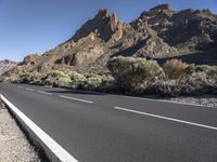 Mountain Road in Tenerife: A Scenic Landscape