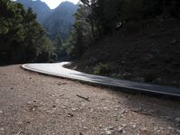 Mountain Road: Winding Through Nature