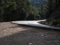 Mountain Road: Winding Through Nature