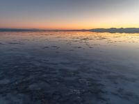 Mountain Views of Salt Lake City Under a Clear Night Sky