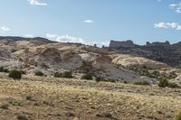 Mountain Terrain: Bedrock Formations in Canyonlands