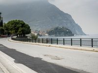 Mountain View: Overlooking Coastal Road in Italy