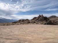 Mountainous Desert Terrain in Alabama Hills, USA