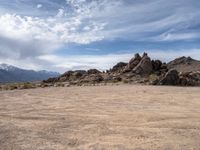Mountainous Desert Terrain in Alabama Hills, USA
