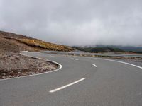 Mountainous Landscape in New Zealand: Asphalt Road Views