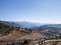 Mountainous Landscape in Shangri-La, Yunnan