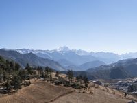 Mountainous Landscape in Shangri-La, Yunnan