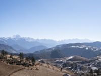 Mountainous Landscape in Shangri-La, Yunnan