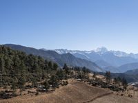 Mountainous Landscape in Shangri-La, Yunnan