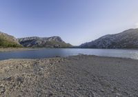 Mountainous Landscape in Spain's Balearic Islands