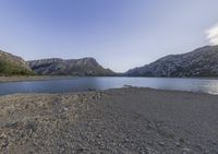 Mountainous Landscape in Spain's Balearic Islands