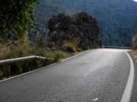 Mountainous Landscapes of Spain: A Picturesque Asphalt Lane