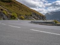 Mountainous Road in Austria: Surrounded by Clouds