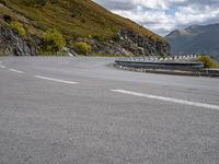 Mountainous Road in Austria: Surrounded by Clouds