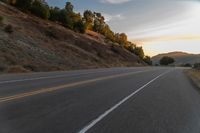 Mountainous Terrain During Dawn