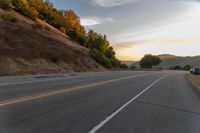 Mountainous Terrain During Dawn