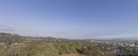 Panoramic Landscape of Mountains and Hills in Los Angeles