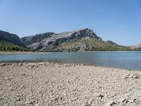 Mountains: A Nature Landscape Under a Clear Sky