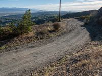 Mulholland Off-Road Track in Los Angeles