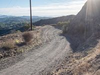 Mulholland Off-Road Track in Los Angeles