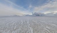 Natural Salt Formations in Utah: Mountainous View