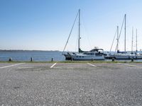 Nature Landscape in Holland: Water and Horizon