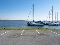 Nature Landscape in Holland: Water and Horizon