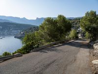 Nature Landscape in Mallorca: Ocean and Clear Sky