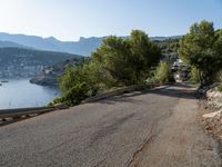 Nature Landscape in Mallorca: Ocean and Clear Sky