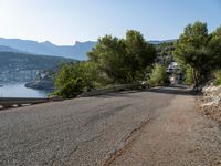 Nature Landscape in Mallorca: Ocean and Clear Sky