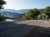 Nature Landscape in Mallorca: Ocean and Clear Sky