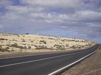 Nature Line: Wall Road Asphalt in Spain