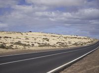 Nature Line: Wall Road Asphalt in Spain