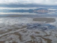 Nature Packshot: Salt Lake, USA with Majestic Mountains