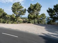 Nature Parking Lot in Mallorca, Spain