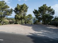 Nature Parking Lot in Mallorca, Spain