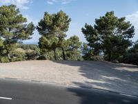 Nature Parking Lot in Mallorca, Spain