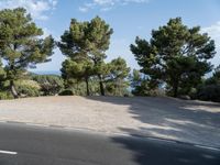 Nature Parking Lot in Mallorca, Spain