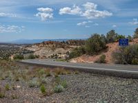 Nature in USA: Asphalt Road in Utah