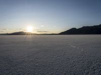 Nature in Utah: Sunlight Reflecting on the Ocean