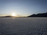 Nature in Utah: Sunlight Reflecting on the Ocean