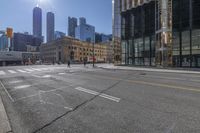 Neighborhood Road in an Ontario Metropolis