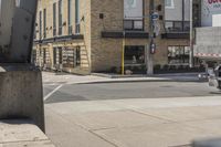 A Neighbourhood in Ontario: Window Facades and Brick Buildings