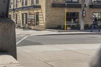 A Neighbourhood in Ontario: Window Facades and Brick Buildings