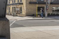 A Neighbourhood in Ontario: Window Facades and Brick Buildings