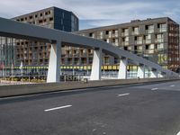 Netherlands Business District: Office Building in the City