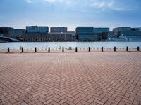 Netherlands Cityscape: A Harbor by the Water