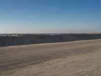 Netherlands Coastal Road: Asphalt and Sand 003