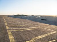 Netherlands Dawn Coastal Landscape 003